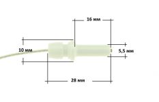 Свеча электроподжига газовой плиты Gefest